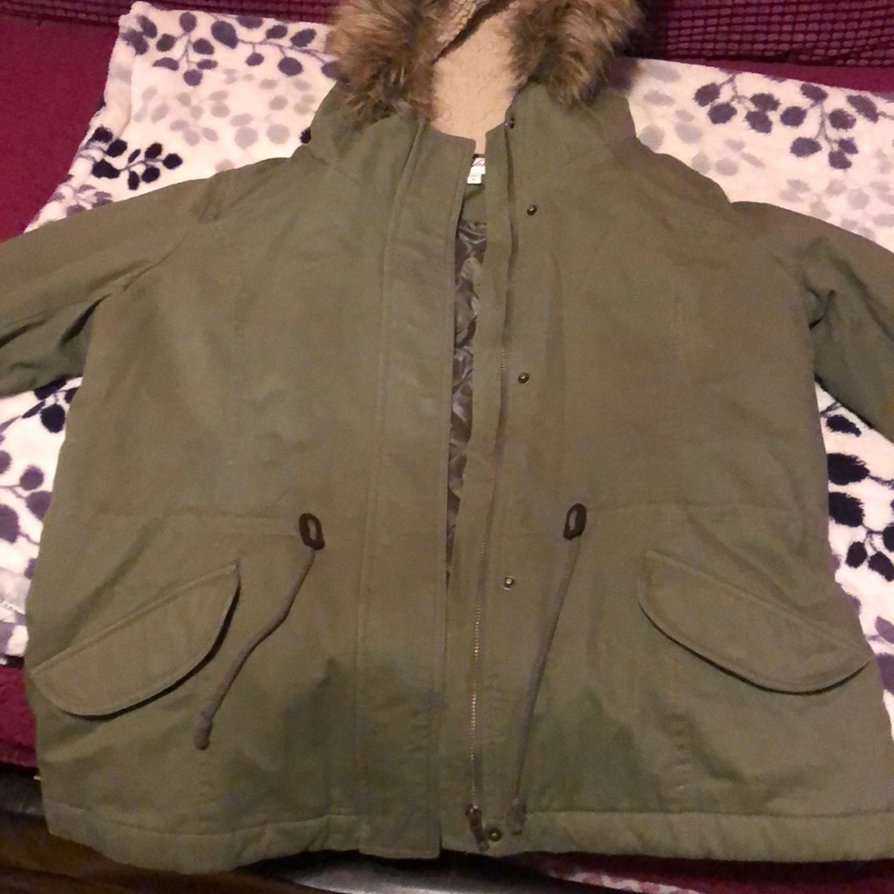 Green jacket